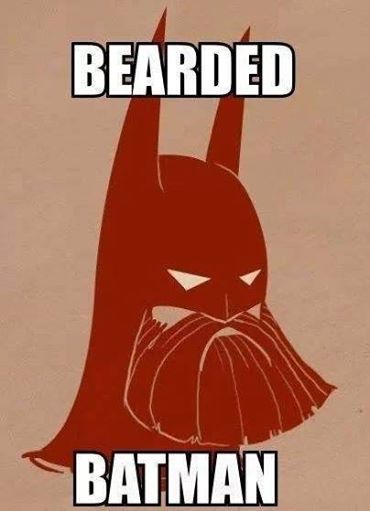 bearded batman